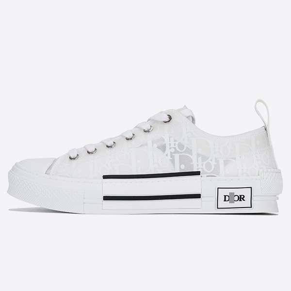 ディオールREON” テクニカルファブリック “B23”ホワイトスニーカー