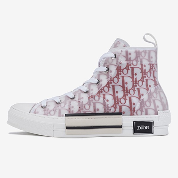 ディオールREON” テクニカルキャンバス“B23”ハイスニーカーレッド