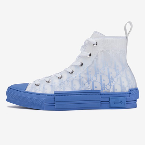 ディオールREON” テクニカルキャンバス“B23”ハイスニーカーグラデーションブルー