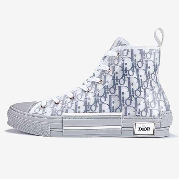 ディオールREON” テクニカルキャンバス“B23”ハイスニーカーグレー