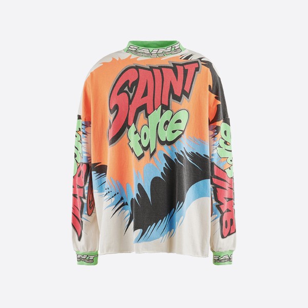 セントマイケル セントレーシング L/S T シャツ