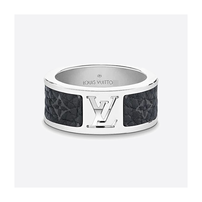 ルイ・ヴィトン バーグ モノグラム メダル リング M00697