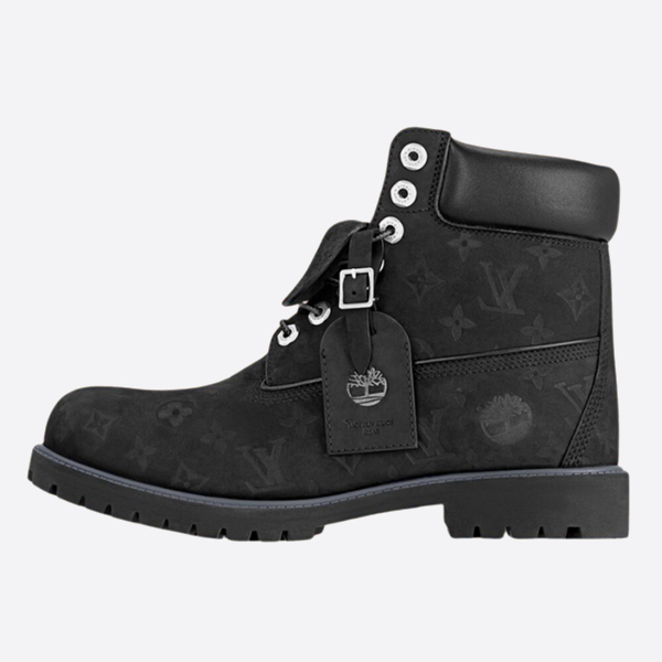 ルイ・ヴィトンと提携したティンバーランドのルバーブブーツ