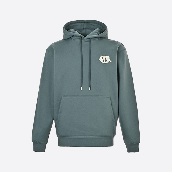 ディオール 24Fw トリコロール パッチ刺繍入りフード付きスウェットシャツ