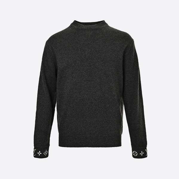 ルイ・ヴィトン 24Fw カフスジャガードウールニットセーター