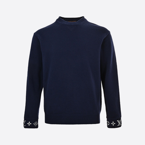 ルイ・ヴィトン 24Fw カフスジャガードウールニットセーター