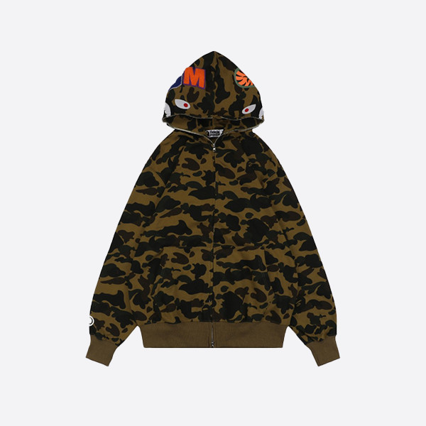 Bape 24Fw グラフィティ カモフラージュ スウェットシャツ - グリーン