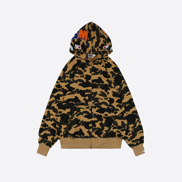 Bape 24Fw グラフィティ カモフラージュ スウェットシャツ - グリーン