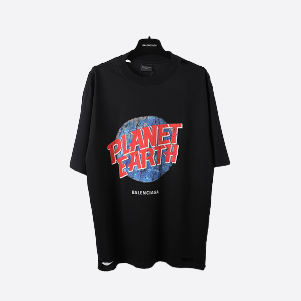 バレンシアガ アースプリント 半袖 25ss