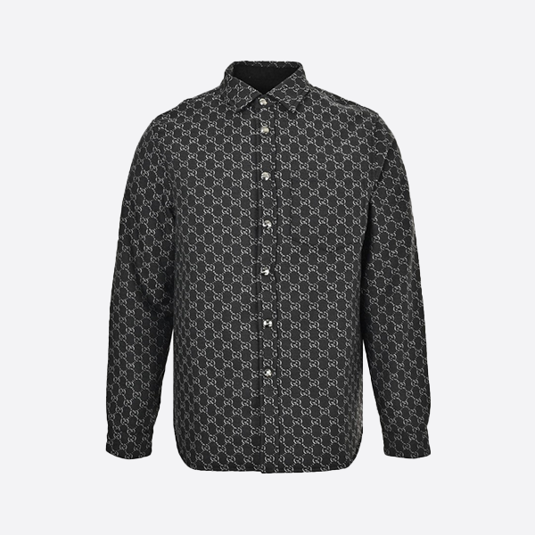 グッチ 24Fw ダブルG ジャカード リバーシブル ジャケット