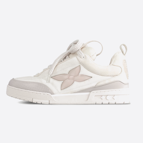 Lv スケート スニーカー ラウンドトゥ レースアップ ロートップ スポーツシューズ 1ADG7T