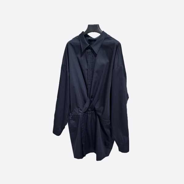 バレンシアガ シャツ ミニドレス