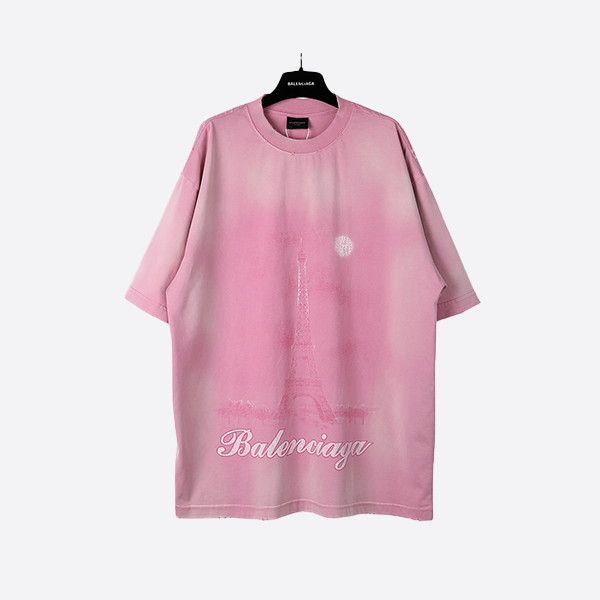 バレンシアガ エッフェル塔 Tシャツ
