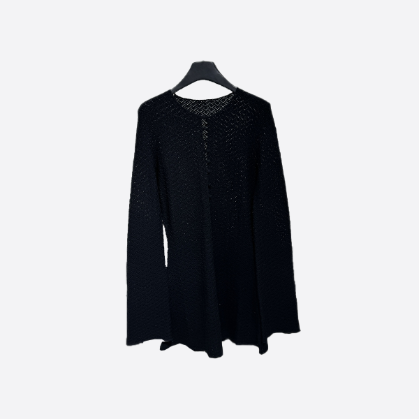 サンローランのボヘミアンクロシェドレス