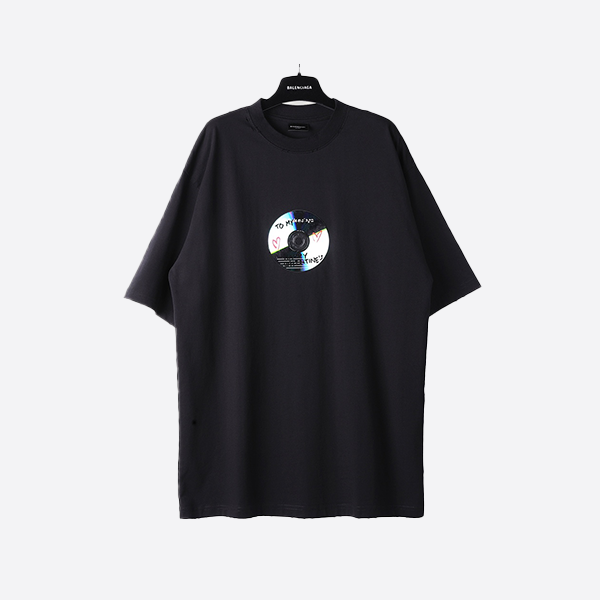 バレンシアガ CD 限定 半袖 ブラック