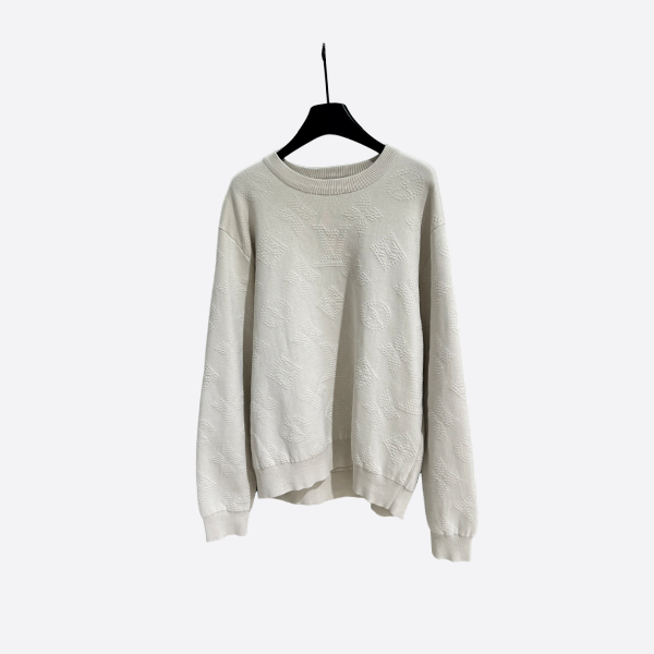 ルイ・ヴィトン モノグラム エンボス スウェットシャツ