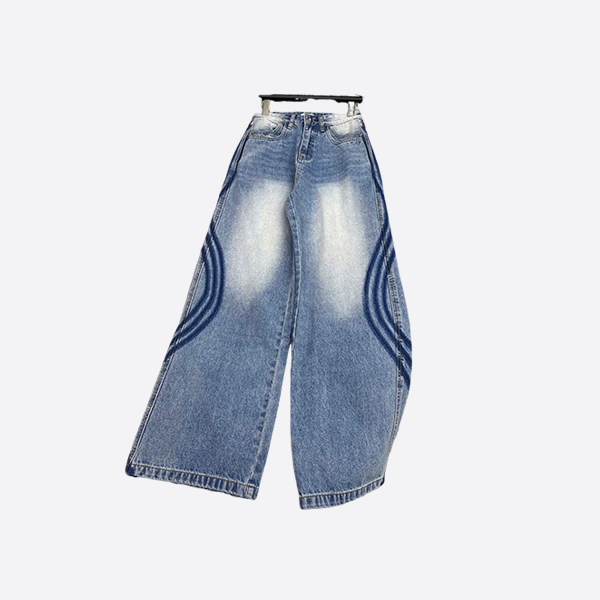 セリーヌ グラデーション ストレート ジーンズ