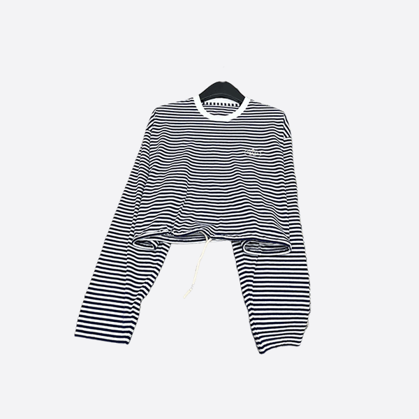 プラダ ドローストリング 半袖ポロT