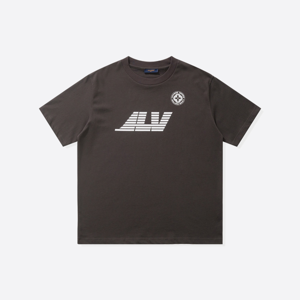 ルイ・ヴィトン 25ssトラベルプリントTシャツ