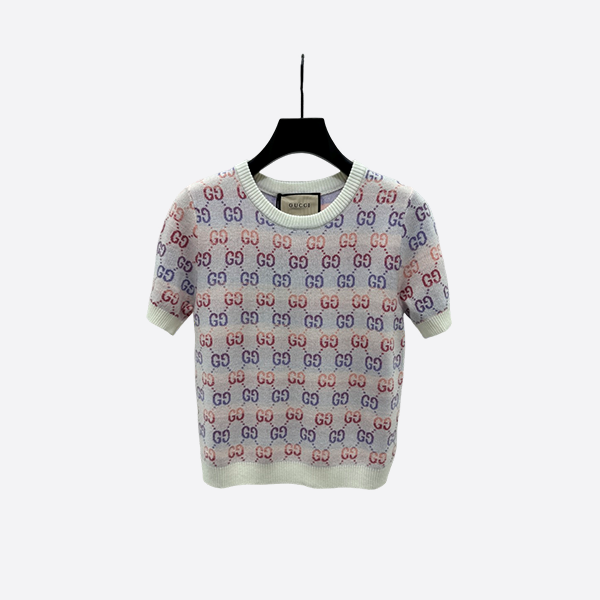 グッチ ジャカードニット 半袖