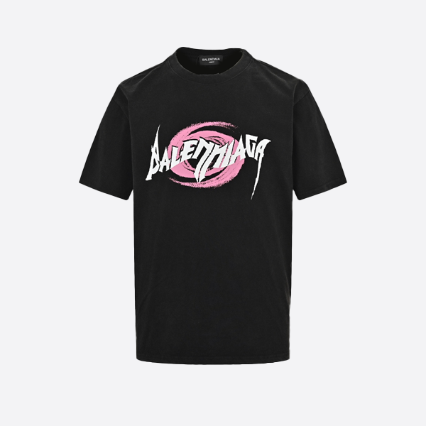 バレンシアガ 25ss グラフィティアート レタープリント 半袖
