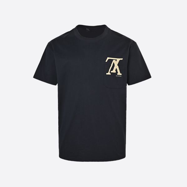 ルイ・ヴィトン ビッグV 逆文字プリント ロゴ 半袖