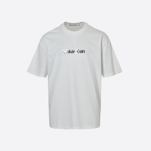 カルバン クライン 25ss CK ロゴ シリコンプリント 半袖