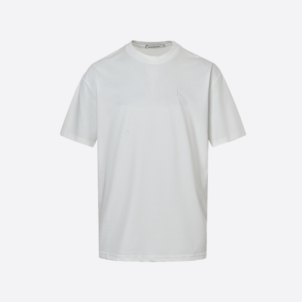 カルバン・クライン 24ss CK スモール刺繍バックプリント 半袖