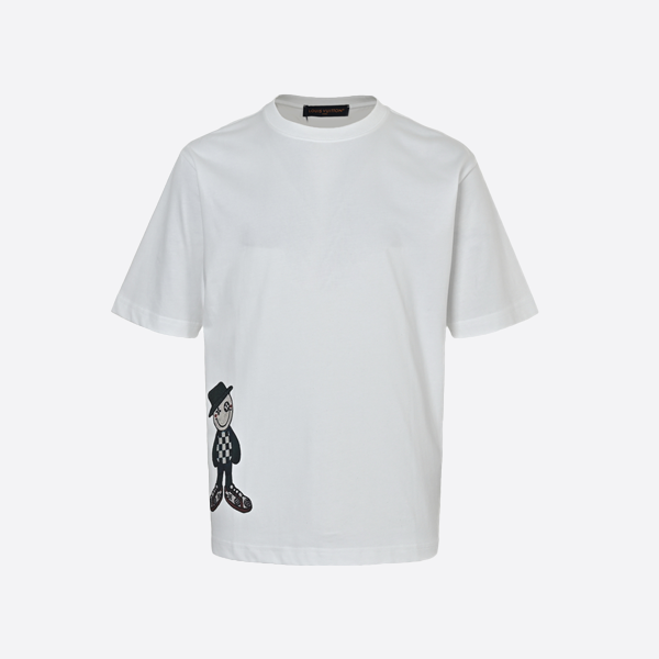 ルイ・ヴィトン 25ss ランウェイプリント 半袖