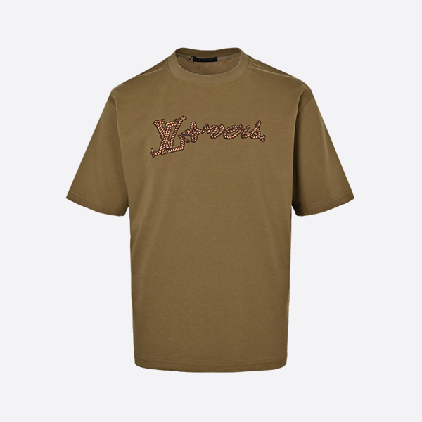 ルイ・ヴィトン 24ss 麻縄ノット刺繍半袖