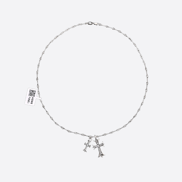 クロムハーツ ダブルクロスペンダントネックレス S08991EW00692