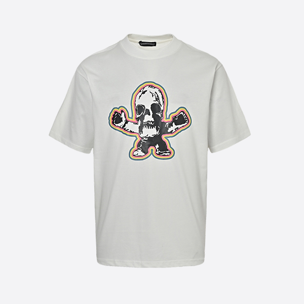 クロムハーツ 25ss スカルフロント＆バックプリント 半袖