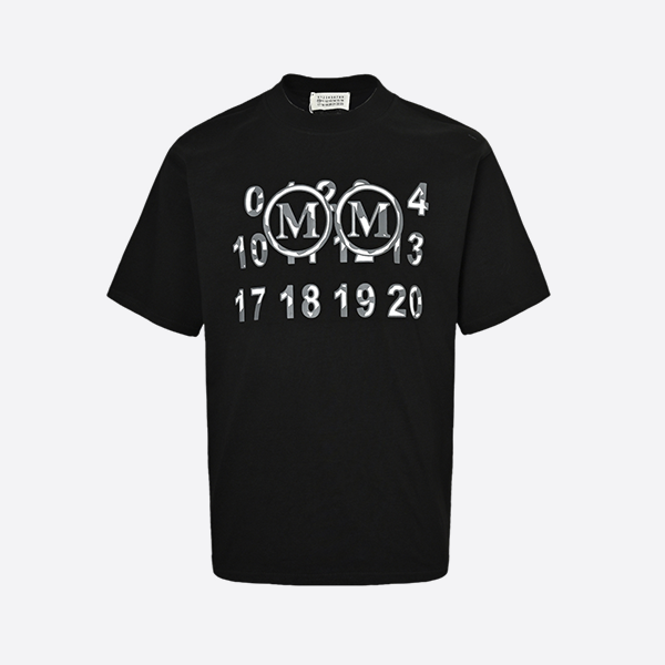 マルジェラ 25ss ダブルM プリント 半袖