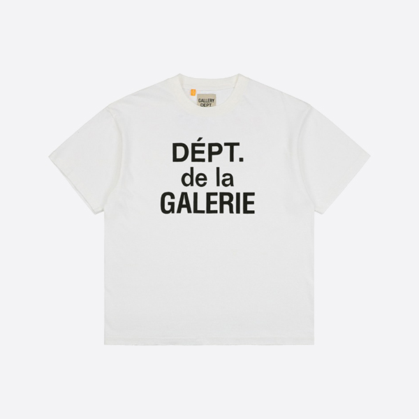 ギャラリーデプト「Dept de la galerie」Tシャツ ホワイト