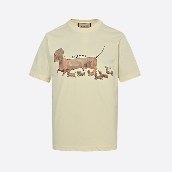 グッチ 25ss ファンカートゥーンシリーズ プリント半袖61786