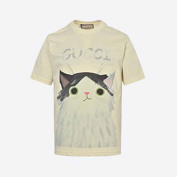 グッチ 25ss ファンカートゥーンシリーズ プリント半袖61789