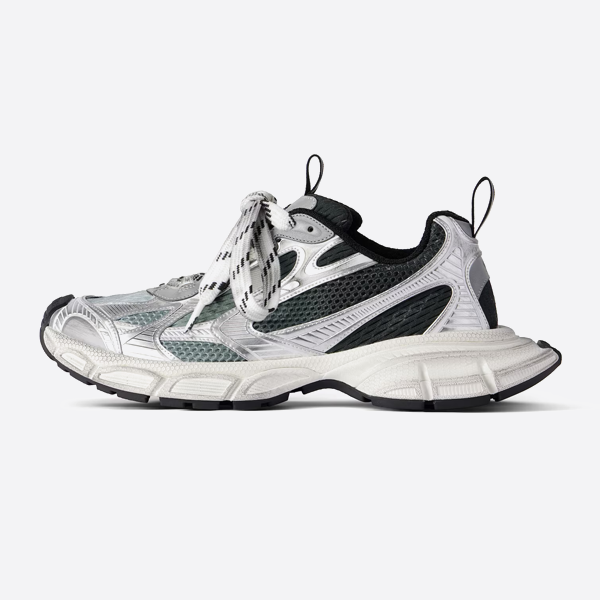 バレンシアガ 3XL ホワイト、ブラック、シルバーカラーマッチングダッドシューズ 734734W3XGM1190