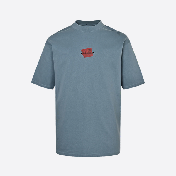 バレンシアガ 25ss テープ刺繍半袖