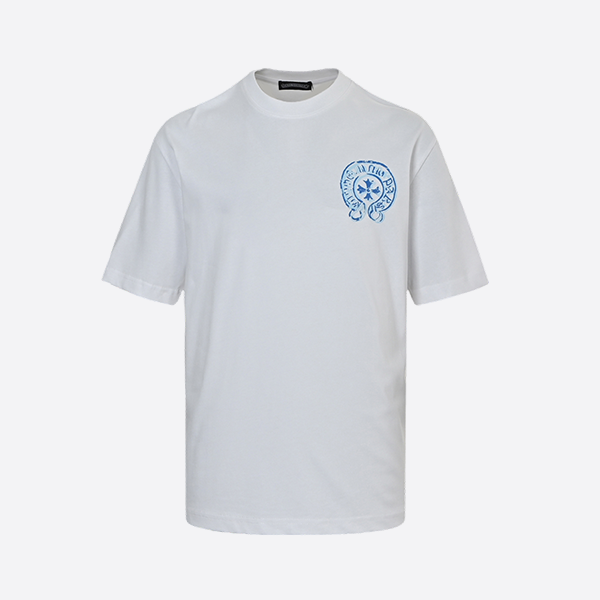 クロムハーツ 25ss 油絵オーバーラップホースシューロゴ半袖