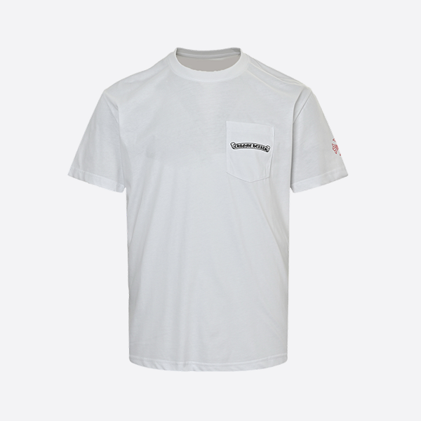 クロムハーツ24ss Short-sleeved shirt with red Sanskrit on the back