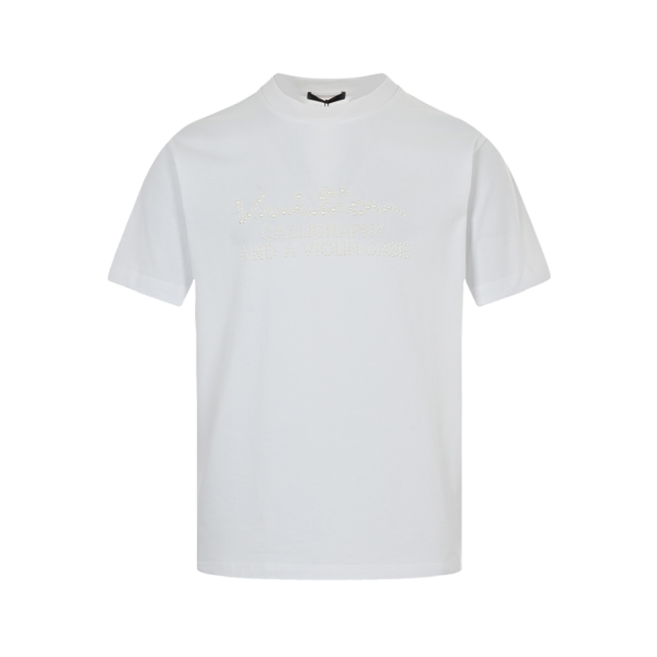 ルイ・ヴィトン 23SS ホットスタンプレタリング 半袖