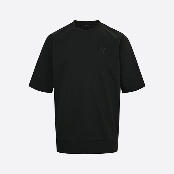 ルイ・ヴィトン 25SS ラインストーン装飾半袖