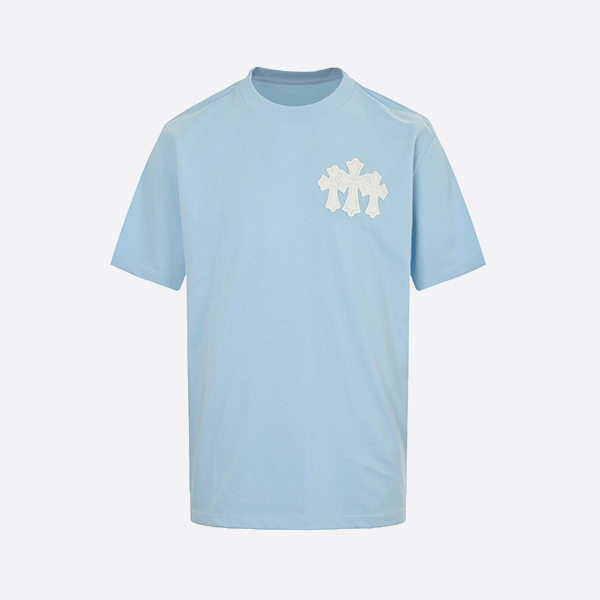 クロウハート フルレザーラベル クロス半袖