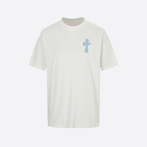 クロウハート フルレザーラベル クロス半袖