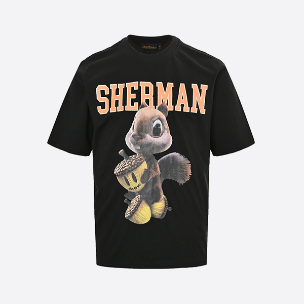 ドリューハウス ナッツとリスのプリント半袖