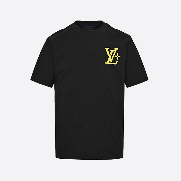 ルイ・ヴィトン 25SS 斑点模様の文字モノグラムスエードフォームプリント半袖