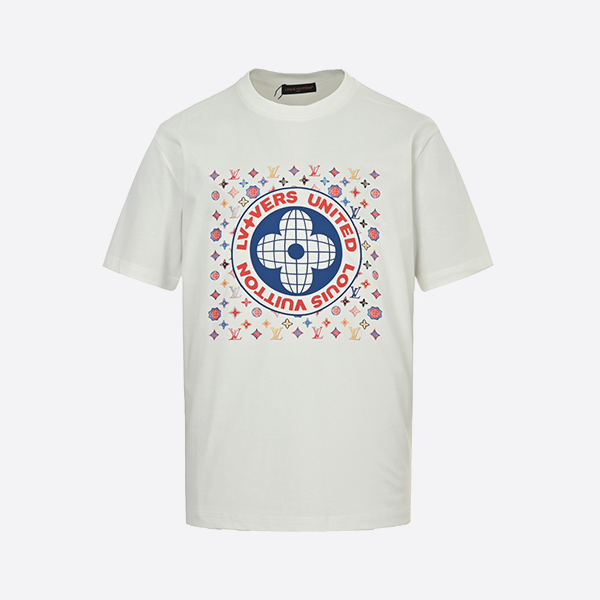 ルイ・ヴィトン 25SS プリントロゴ 半袖