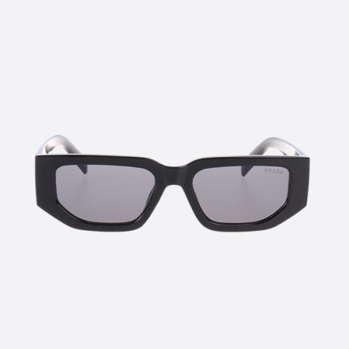 プラダPRD Li Xianと同じスタイルのサイドレターロゴトライアングルロゴサングラス