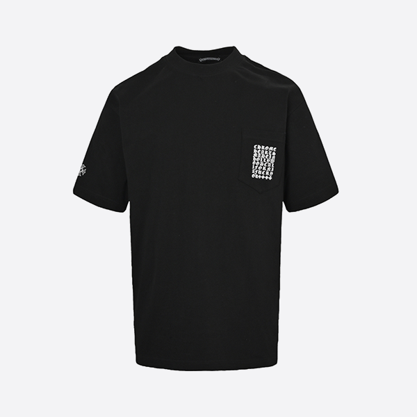 クロムハーツ 25ss マルチエレメントポケット サンスクリット文字プリント ショートスリーブ