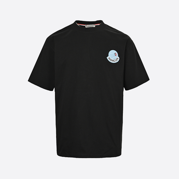 モンクレール 25SS タオル 刺繍シグネチャーロゴ 半袖